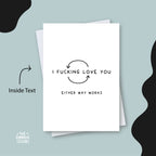 Funny Husband Birthday Card