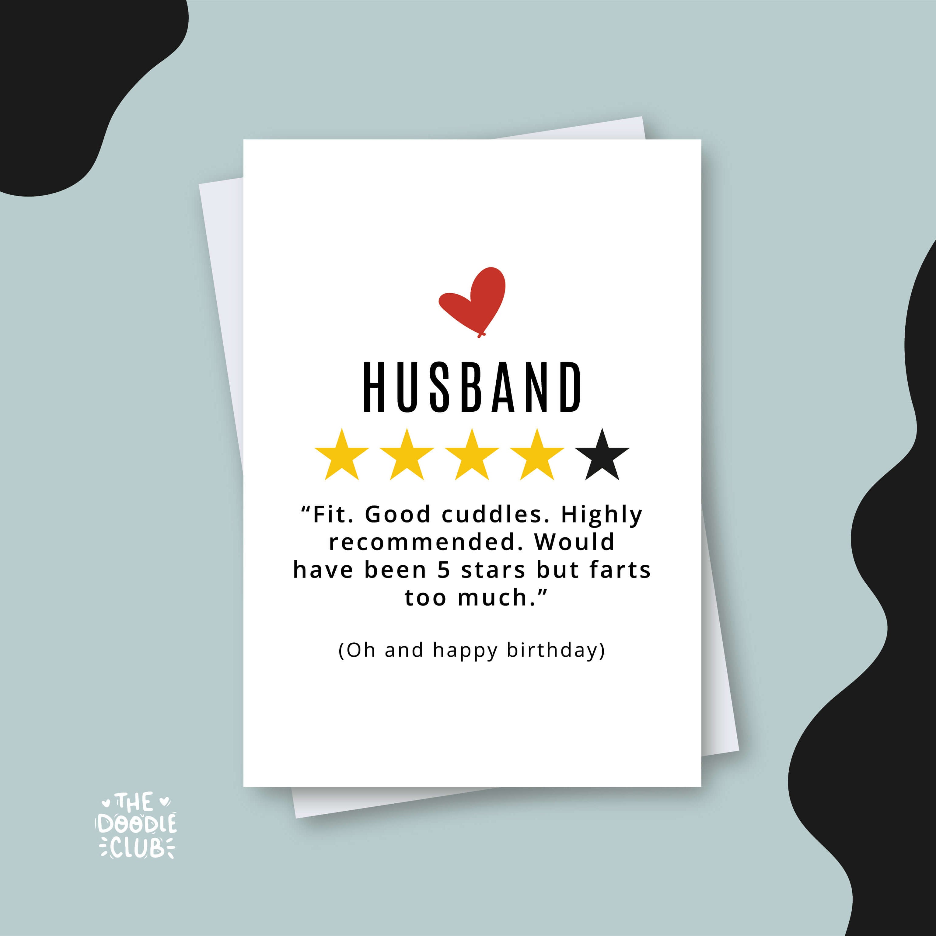 Funny Husband Birthday Card