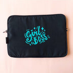 Girl Boss Mint Green Laptop Sleeve