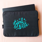 Girl Boss Mint Green Laptop Sleeve