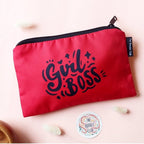 Girl Boss Red Pouch