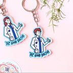 The Good Doctor Girl Acrylic Keychain