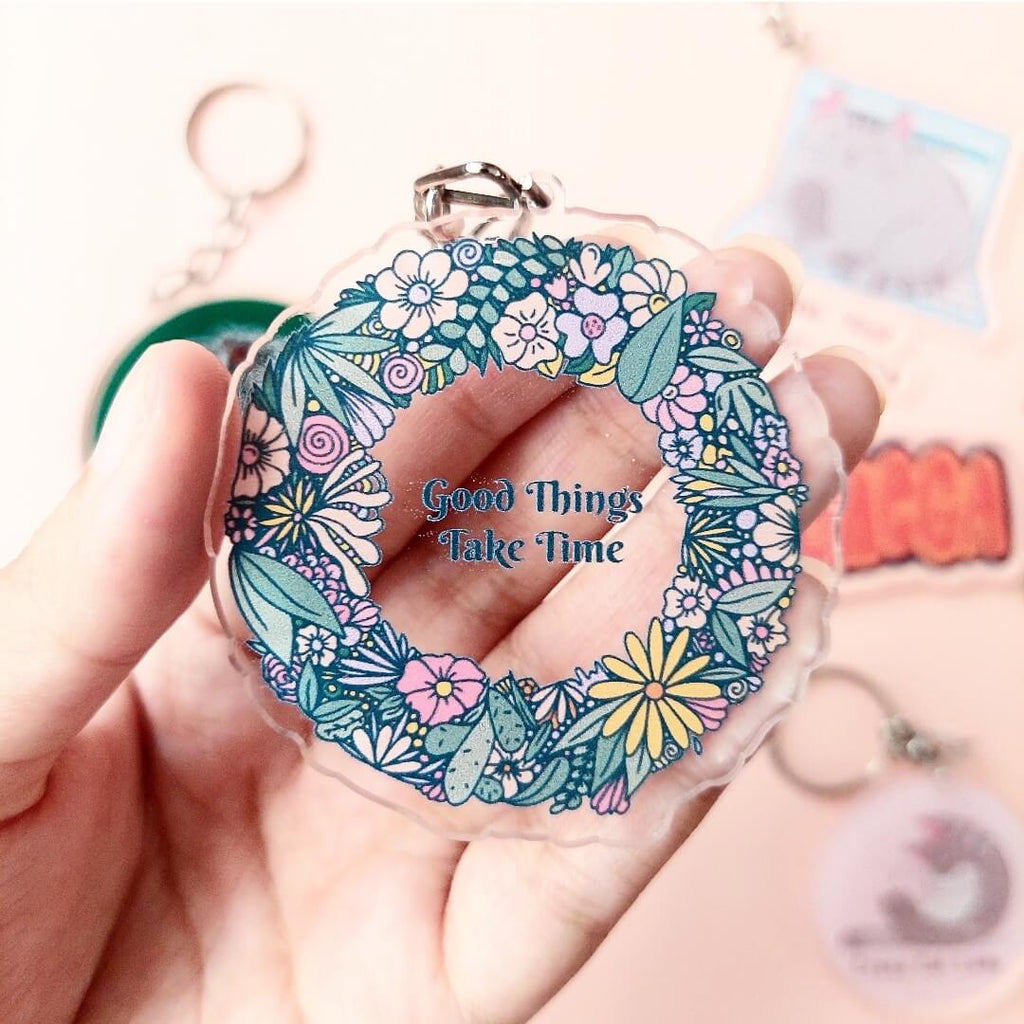 Minor Fault - Good Things Take Time Acrylic Keychain