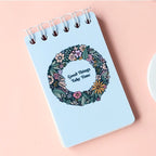 Good things take time Blue Mini Notepad