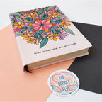 Set of 3 Grow Through Floral Journals