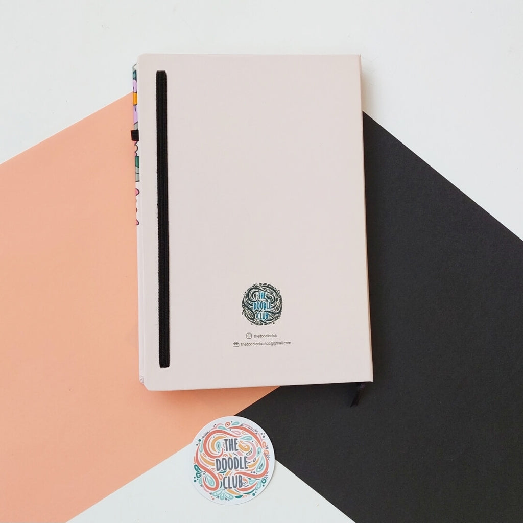 Grow Through Pink Floral Journal