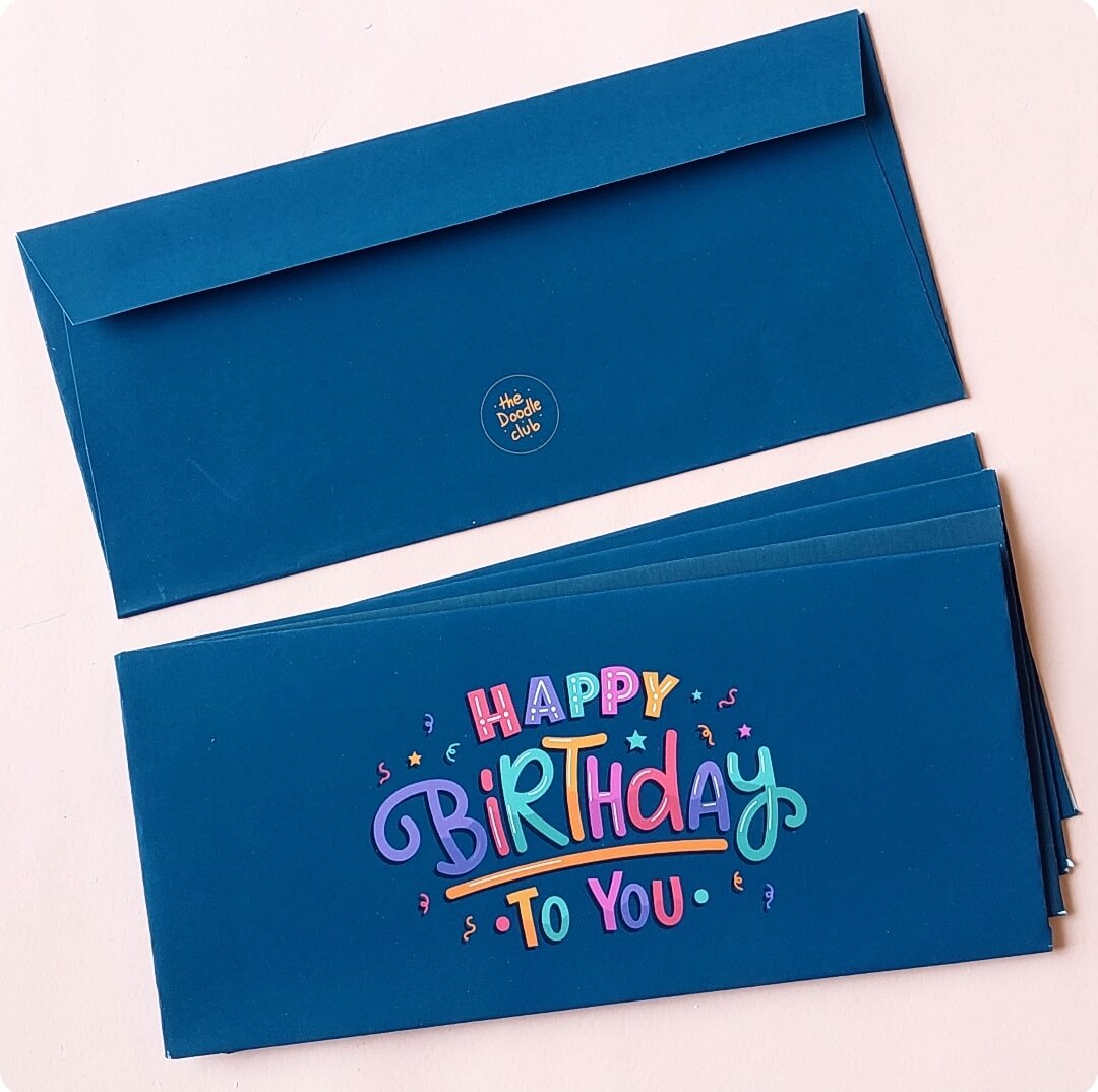 Happy Birthday Envelopes