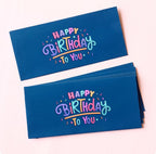 Happy Birthday Envelopes