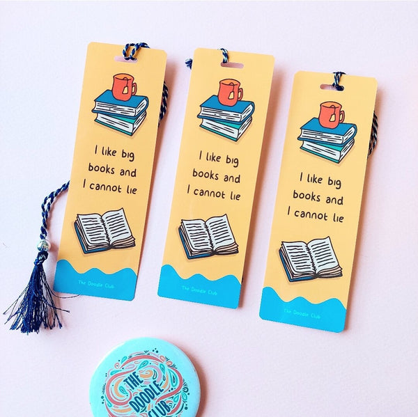 I like Big Books Bookmark