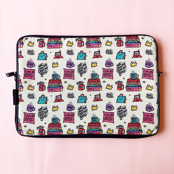 I'm the Boss Doodle Laptop Sleeve