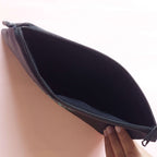 Tri-punch Zipper Pouch