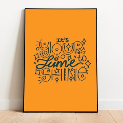 It's Your Time To Shine - Crystal Frame (Pre-paid)