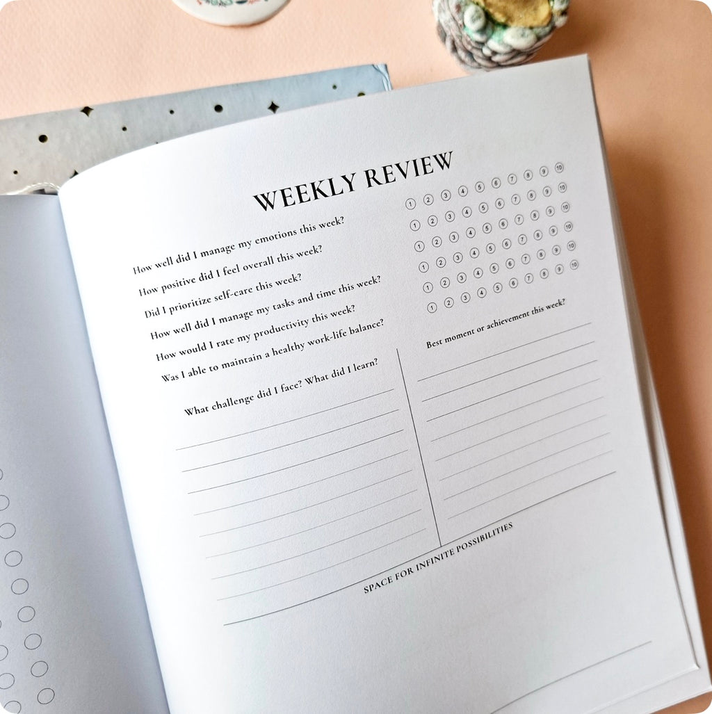 Journey to the Year –  Undated Yearly Journal Planner