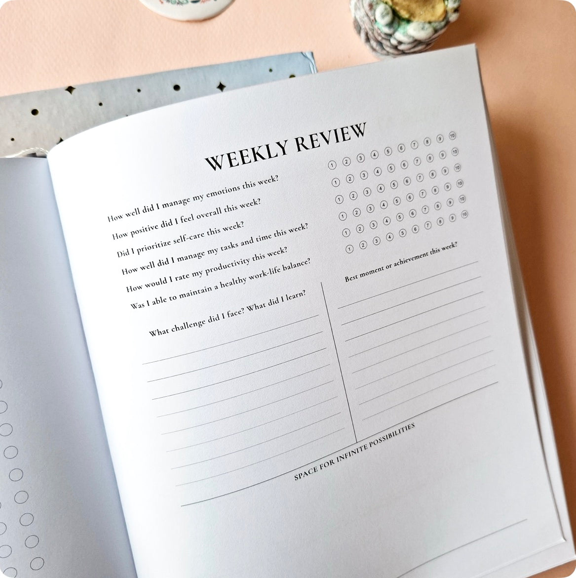 Journey to the Year –  Undated Yearly Journal Planner