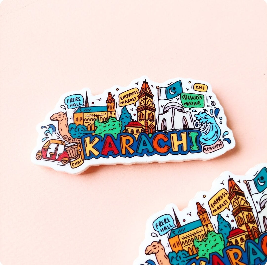 Karachi Acrylic Magnet