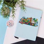 Sky Blue Karachi Doodle Journal