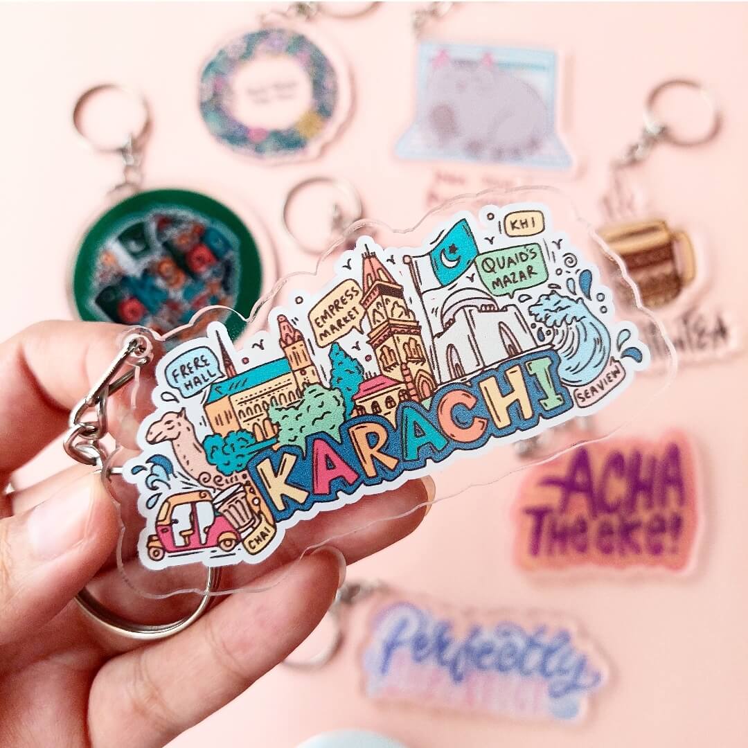 Minor Fault - Karachi Acrylic Keychain
