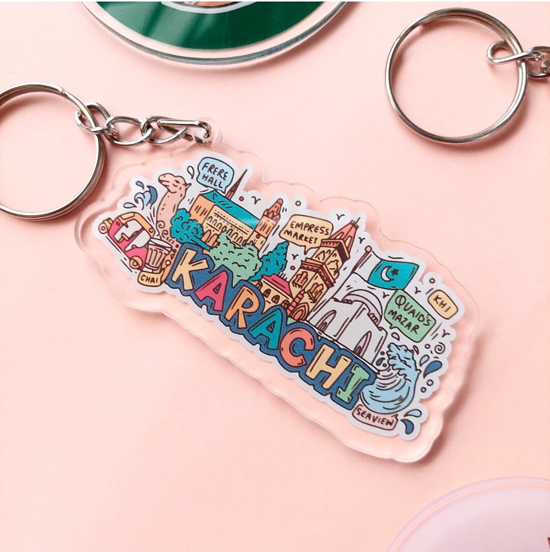 Minor Fault - Karachi Acrylic Keychain