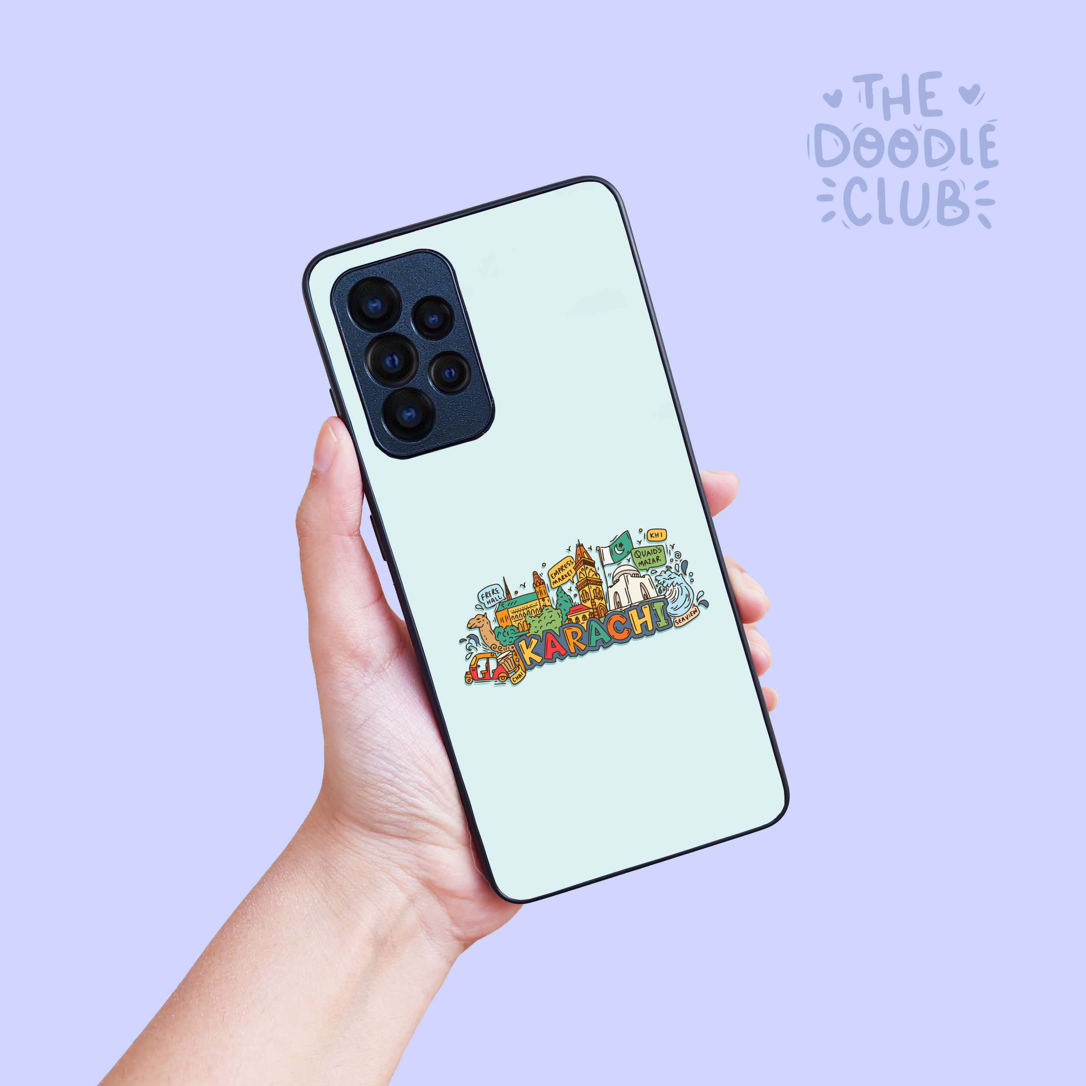 Karachi Doodle Phone Cover (Pre-paid)