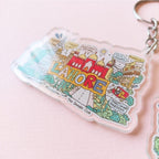 Minor Fault - Lahore Doodle Acrylic Keychain
