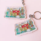Minor Fault - Lahore Doodle Acrylic Keychain