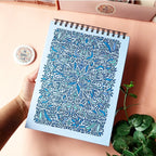 Leaves Doodle Periwinkle Sketchbook