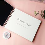 Leaves Doodle Teal Green Sketchbook