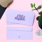 Eid Mubarak Lavender Envelopes