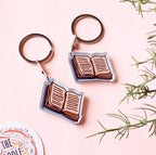 Literary Love Acrylic Keychain