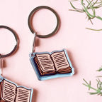 Literary Love Acrylic Keychain