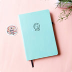 Minimalistic Magic Glass Ball Mint Journal
