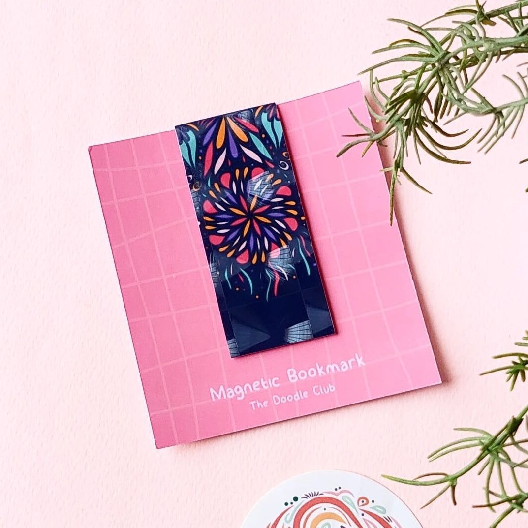 Set of 2, 3D Magnetic Bookmarks