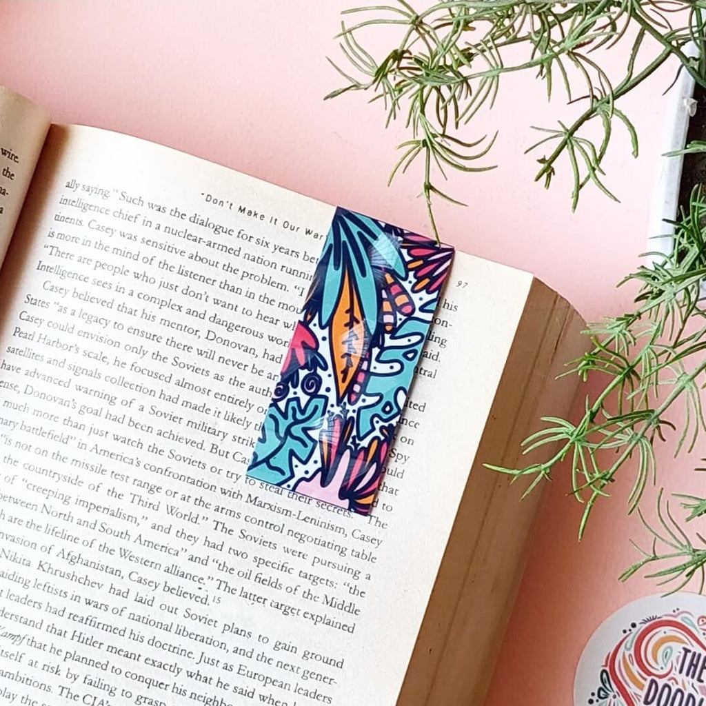 Blooming Forest 3D Magnetic bookmark