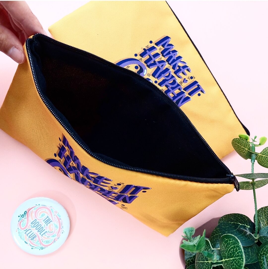 Make it happen girl Pouch