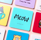 Meow Acrylic Coaster
