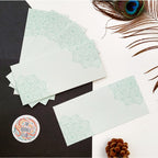 Mint Green Mandala All Purpose Envelopes