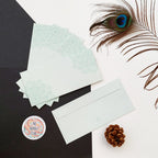 Mint Green Mandala All Purpose Envelopes