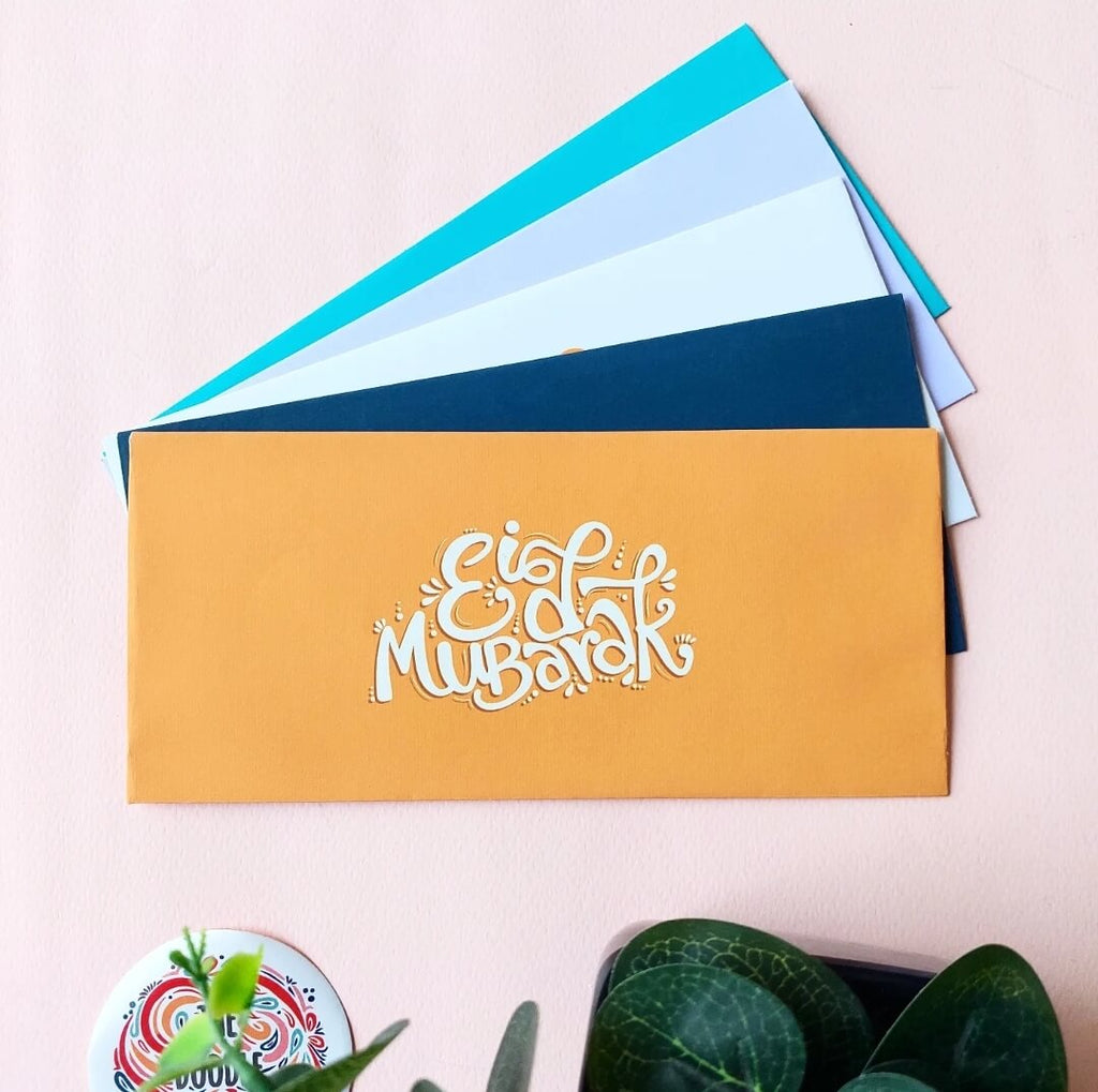 Mix Pack Eid Mubarak Envelopes
