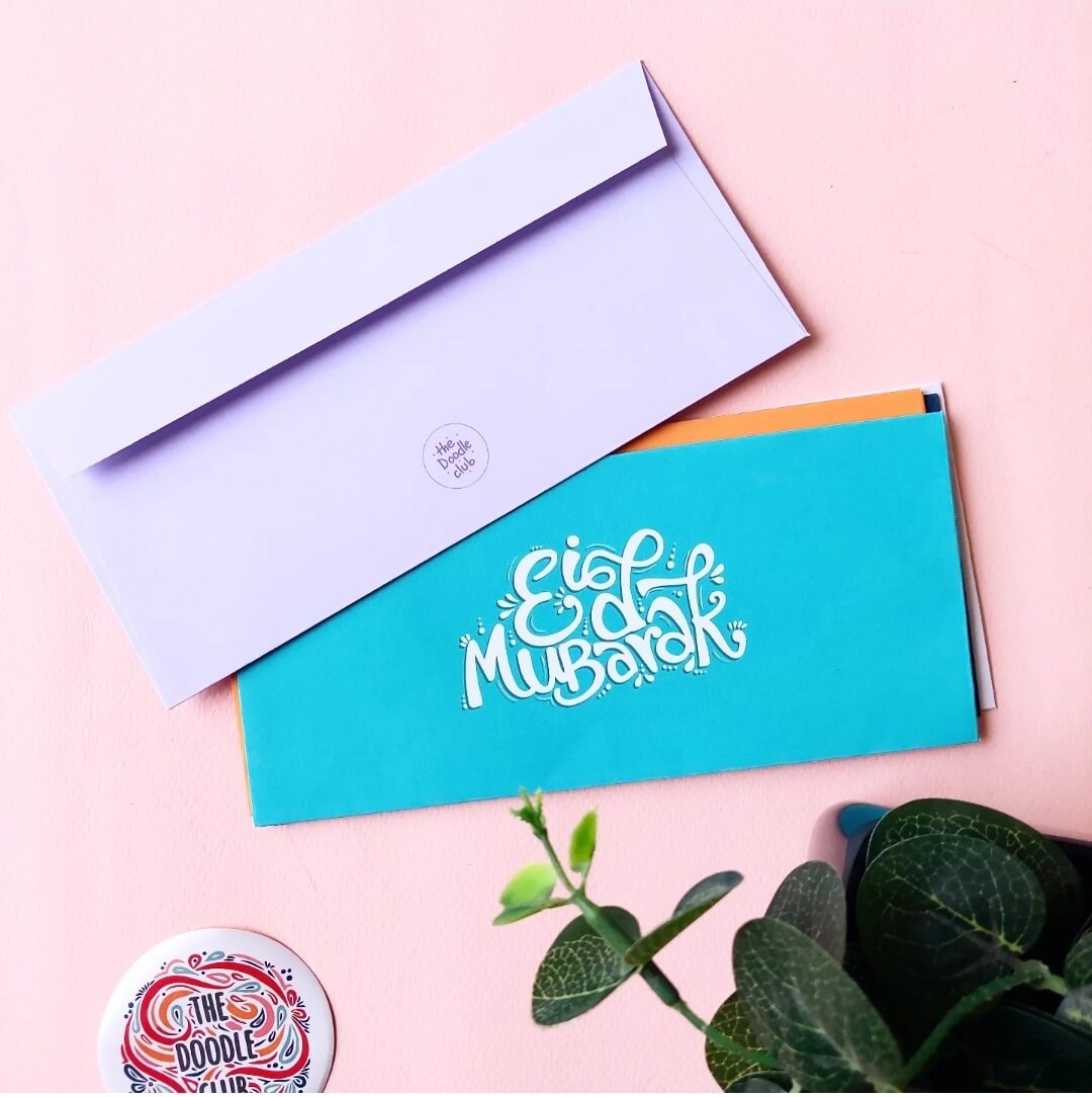 Mix Pack Eid Mubarak Envelopes