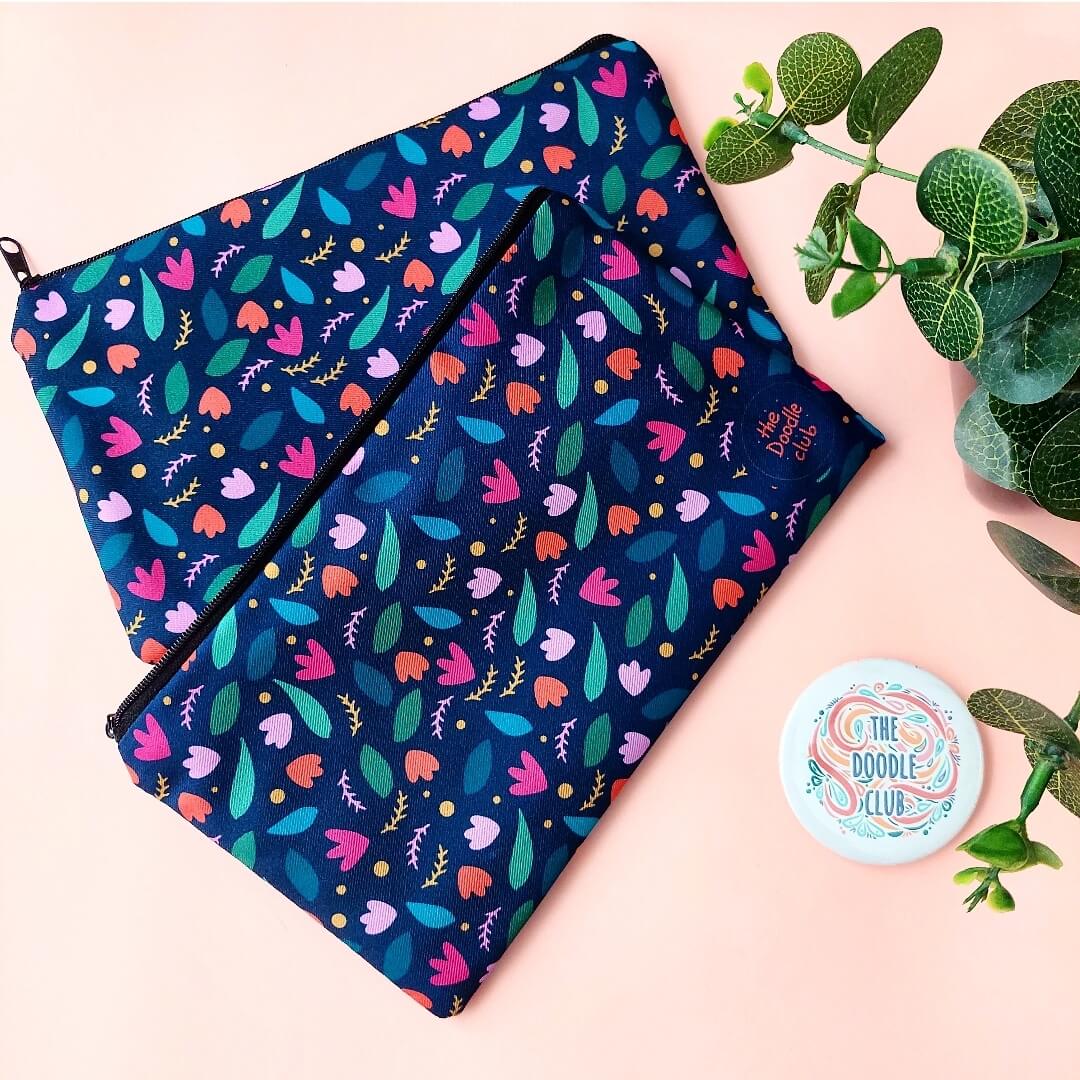 Moonlight Garden Pouch