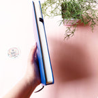 The Mountain Explorer - Royal Blue or Black Minimalistic Journal