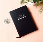 The Mountain Explorer - Royal Blue or Black Minimalistic Journal