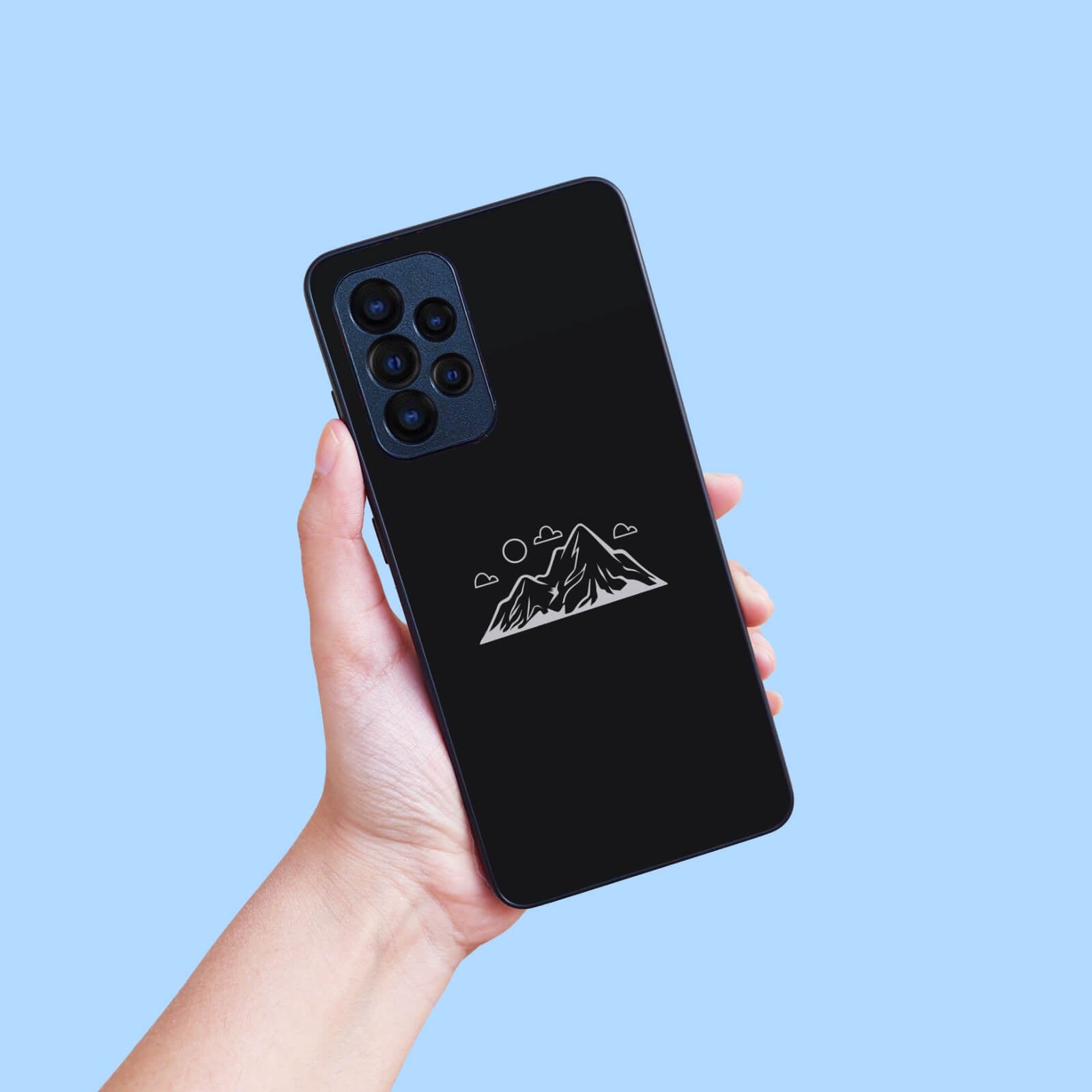 Mountain Explorer black Phone Cover (Pre-paid)