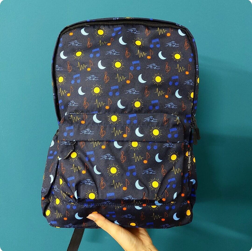 Music Theme Backpack