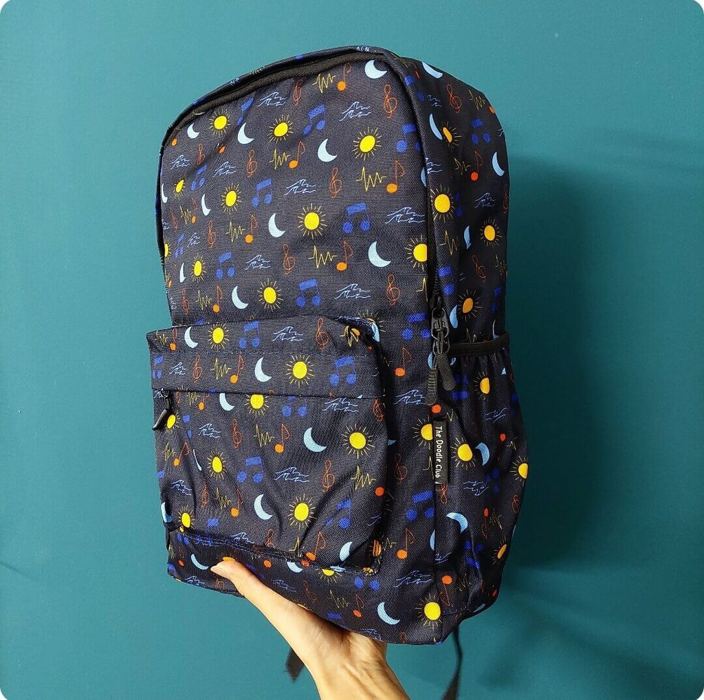 Music Theme Backpack