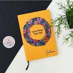 Good things take time - Floral Named Journal (Pre-paid)
