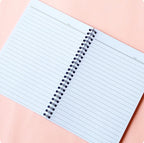 One Day at a Time A5 Spiral Notebook