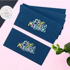 Navy Pastel Rainbow Eid Mubarak Envelopes