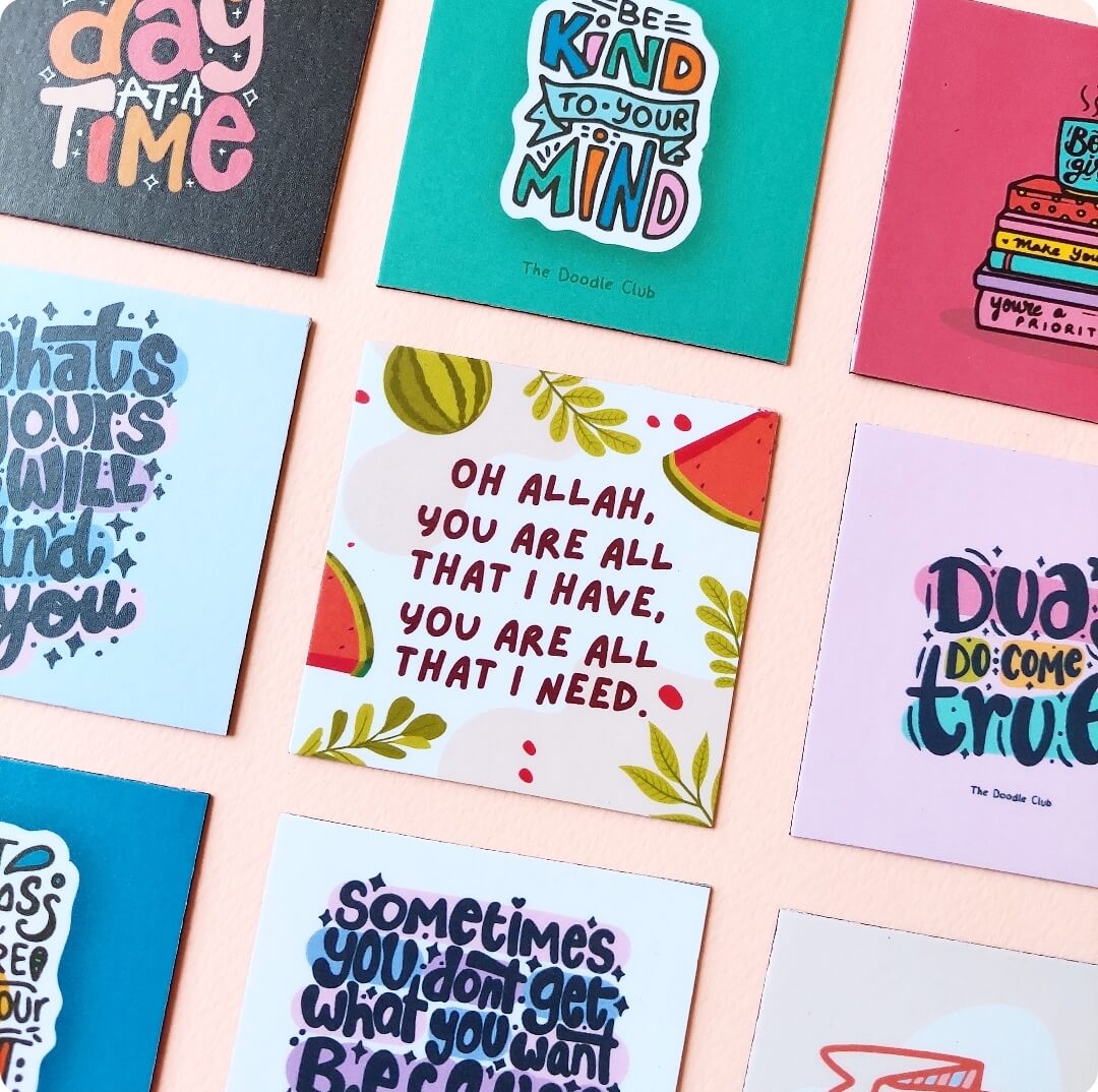 OH ALLAH You Are All - Fridge Magnet