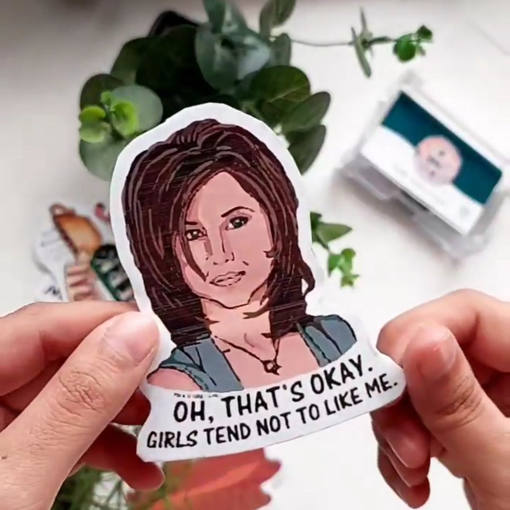 Set of 10 FRIENDS sticker pack